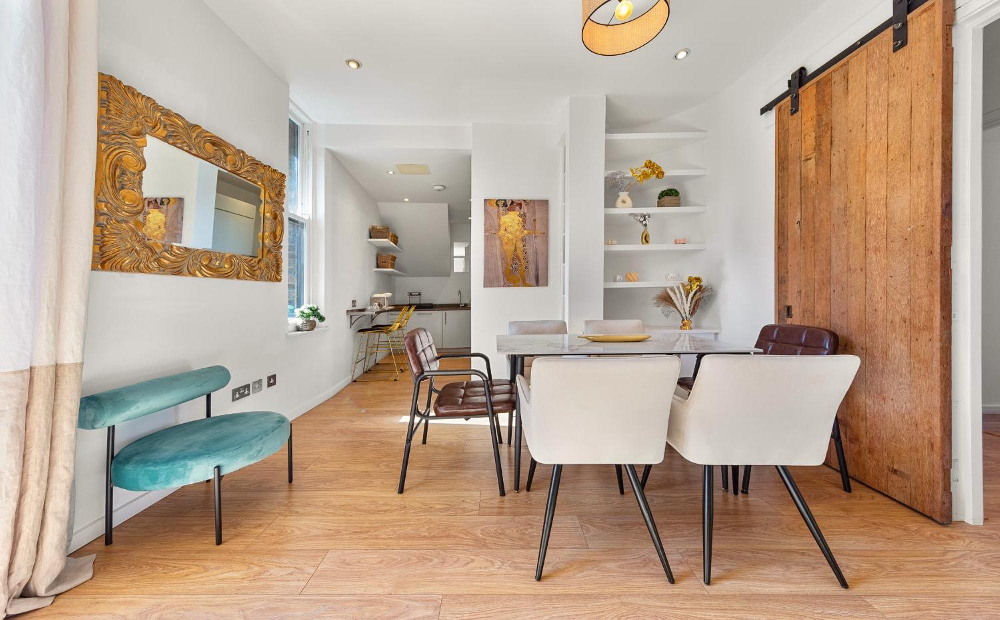 Апартаменты Designer Victorian Flat With Huge Terrace Лондон Экстерьер фото